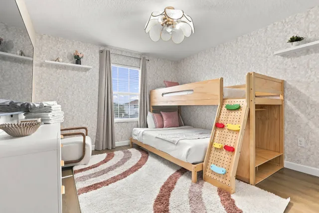 Quarto com beliche do townhome de 4 quartos no Storey Lake Resort, Kissimmee