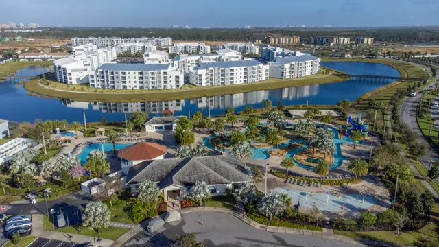 Vista aérea do Storey Lake Resort, Kissimmee