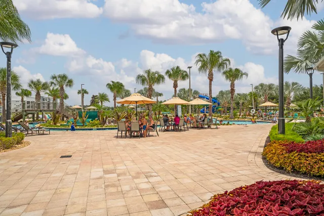 Área de descanso do Storey Lake Resort, Kissimmee