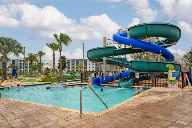Tobogã aquático do Storey Lake Resort, Kissimmee, Flórida